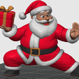 Santa1.png Kung Fu Santa  / Santa claus / Christmas Character