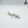 IMG_25523.jpg Triple Lizard Dragon - Cute - Zombie -Skeleton - Articulated - Print in Place - Flexi - No Supports