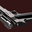 3.png Residual Evil 4: Remake - Killer 7 handgun 3D model