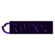 5.RAYEN.stl Personalized key rings for backpacks.