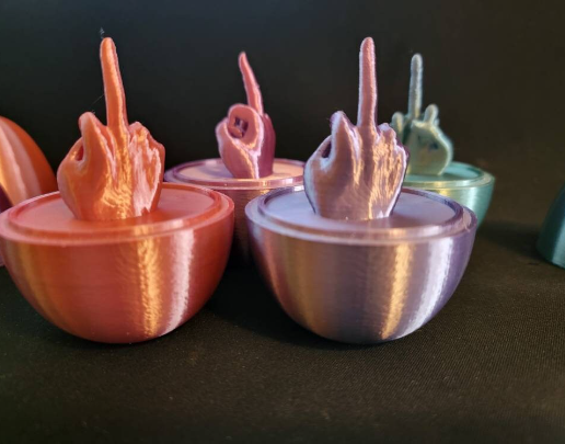 middle finger surprise egg 3D Models | Page 1 | STLFinder