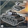 1-PREM-0054.jpg Panzer IV Ausf. F2 F late - Germany Eastern Western Front Normandy Stalingrad Berlin Bulge WWII