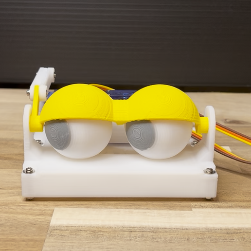 👁️ Simple Eye Module for Robots・ STL File for 3D printing・Cults