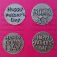 Slide3.jpg Set of 7 Fondant Cutters and Stamps for Father Day Cupcakes and Cookies / Set de 7 Cortadoes de Fondant para Cupcakes y Galletas del Dia del Padre / 7 Fondant Cutters and Stamps for Father Day Cupcakes and Cookies