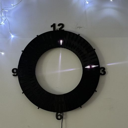 IMG_0776.jpeg Unique LedHands wall Clock