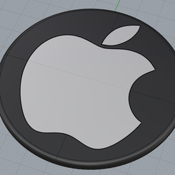 23213.png Fichier STL Sous-verres en forme de pomme・Modèle imprimable en 3D à télécharger