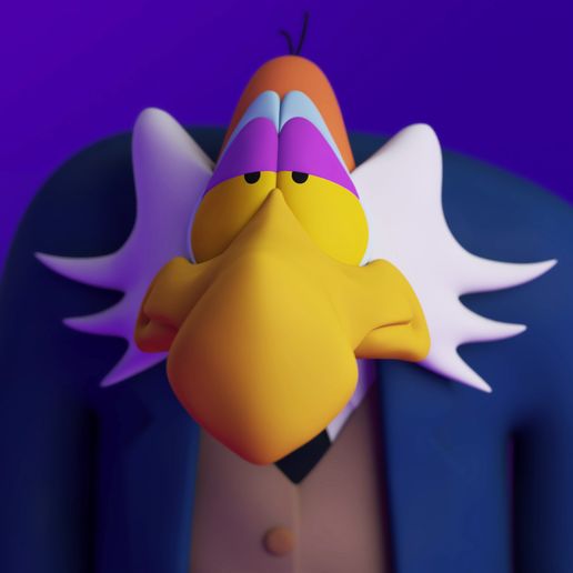 05_plastico.jpg 3D printable file of Igor from Count Duckula