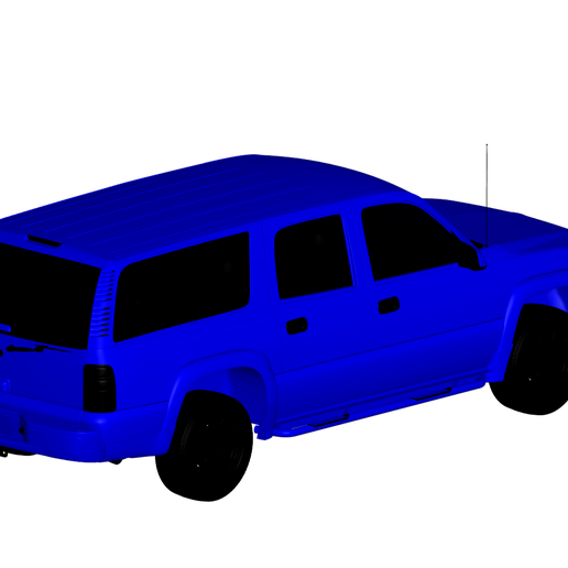 3D file Chevrolet Suburban・Template to download and 3D print・Cults