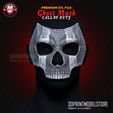 Ghost_Mask_Call_of_Duty_Mask_3D_Print_Model_STL_File_01.jpg Ghost Mask Call of Duty 3D Print Model