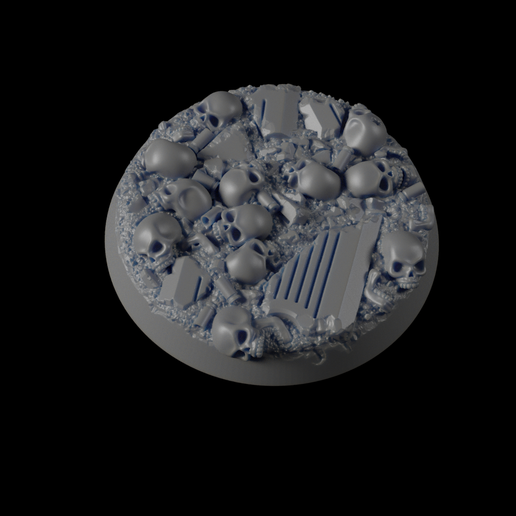 32mm base urban 09 3D model