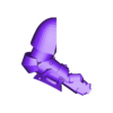 SpaceCrusadeCSMArm01_Right.stl Evil Crusader Rifle Arms + Rifles