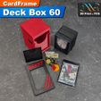 cardframe-deck-box-60-beast-3d-print-pokemon-one-piece-riftbound-tcg-parts.jpg CardFrame - Deck Box 60 Beast | 3D Print | TCG, One Piece, Pokemon, Riftbound