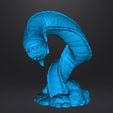 purpleworm5.jpg MINHOCA GIGANTE DE DUNA MODELO EM MINIATURA PARA JOGOS DE FANTASIA RPG DND