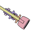 throttle.png Cessna 172 Throttle Lever – Linear Potentiometer V1 (Friction‑Adjustable) | CAD & STL
