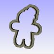 jengibre-2-3.jpg Pack of 6 cookie cutter molds gingerbread woman man
