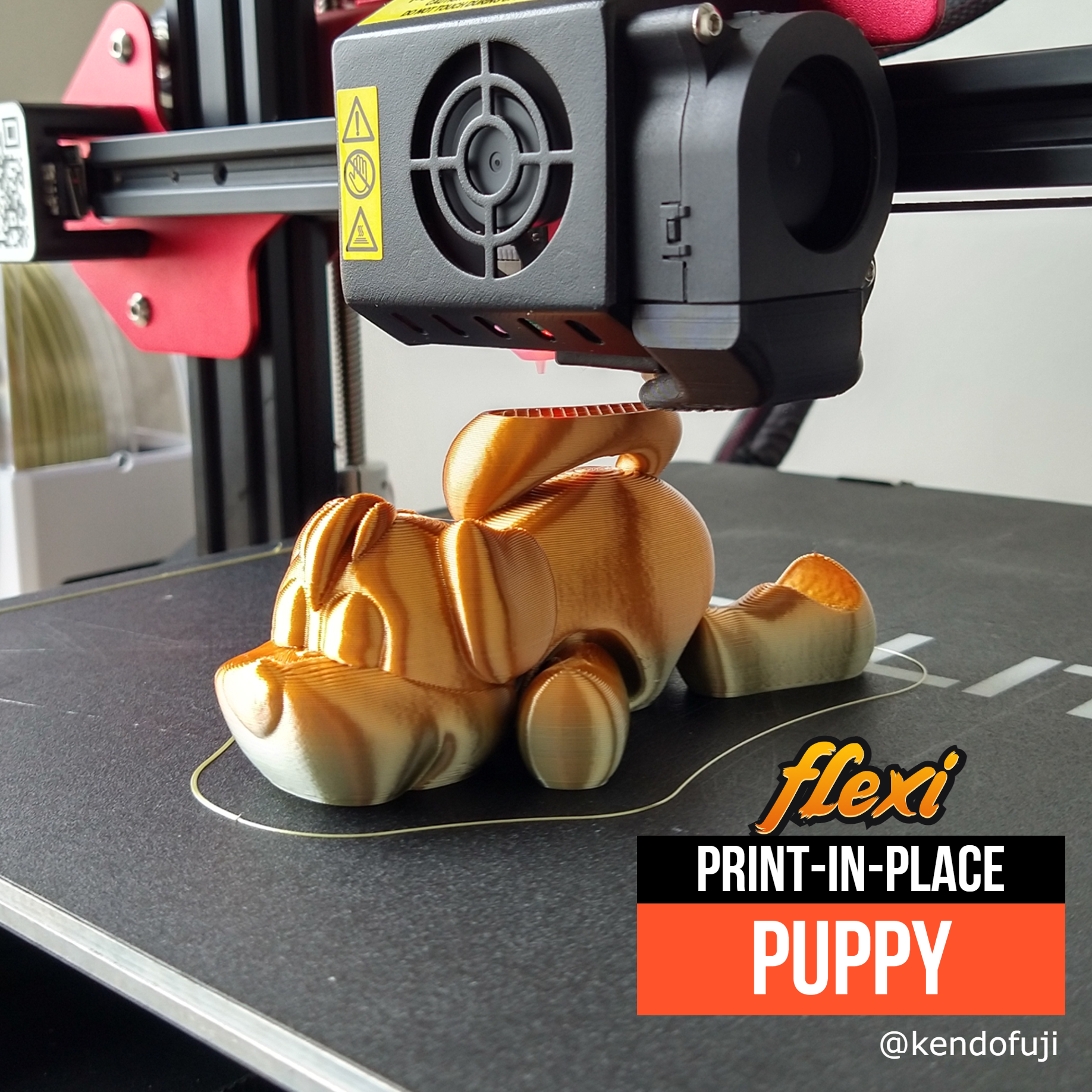 flexi-puppy-1.png STL-Datei Flexi-Welpe kostenlos・Design zum 3D-Drucken zum herunterladen, kendofuji