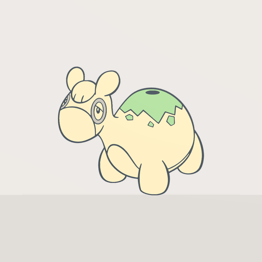 Pokemon Hoenn Numel #322 Wall Art