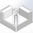 Qidi_Tech-Glass_Clips-wnut.png Qidi Tech Glass Plate Clips for 1/8" and 1/4" glass, 6-32 Screw