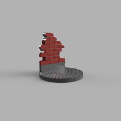 BASE_HT_PARED_2021-Jun-23_02-41-44AM-000_CustomizedView13071011053.jpg Archivo STL Figure base・Modelo imprimible en 3D para descargar