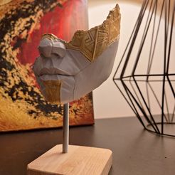 Máscara de Alicia Clair Obscur Expedição 33