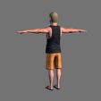 5.jpg Animated Man -Rigged 3d game character Low-poly 3D model