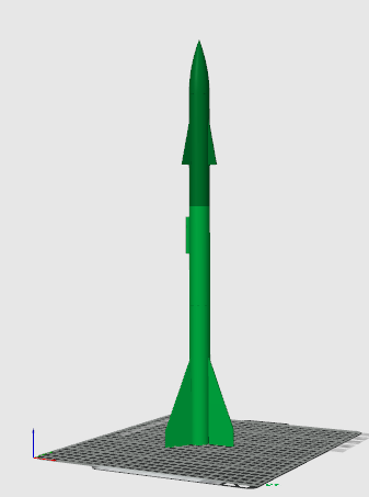🚀 Working Estes Rocket V2 (Motors A, B and C)・Free STL File for 3D ...