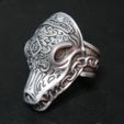 1.JPG STL-Datei Days Gone Ring (in 21 verschiedenen Ringgrößen)・Design für den 3D-Druck zum Herunterladen