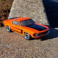 Boss-302-Front.jpg STL file 69 Mustang Boss 302 Body Shell (Xmod and MiniZ)・3D printer model to download