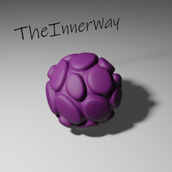 MassageBall01-Yorden77.png STL file yoga massage ball・3D printing template to download