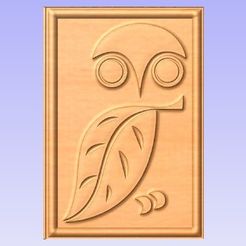 Owl.jpg Archivo STL gratis Búho・Plan imprimible en 3D para descargar