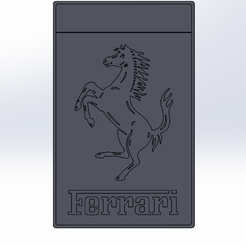 Captureggg.png Free STL file ferrari logo・Object to download and to 3D print