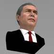 president-george-w-bush-bust-ready-for-full-color-3d-printing-3d-model-obj-stl-wrl-wrz-mtl (16).jpg President George W Bush bust ready for full color 3D printing