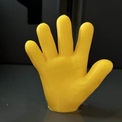 D4B5F8EC-1F09-4239-84CF-44F5F6FAA3CE.jpg Fichier STL Emoji Main 🖐️ Main avec doigts écartés・Plan à imprimer en 3D à télécharger