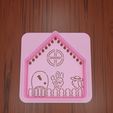 CasitPascua001-Trasero-Stencil.jpg Gingerbread House Easter Stencil Set "Easter House".