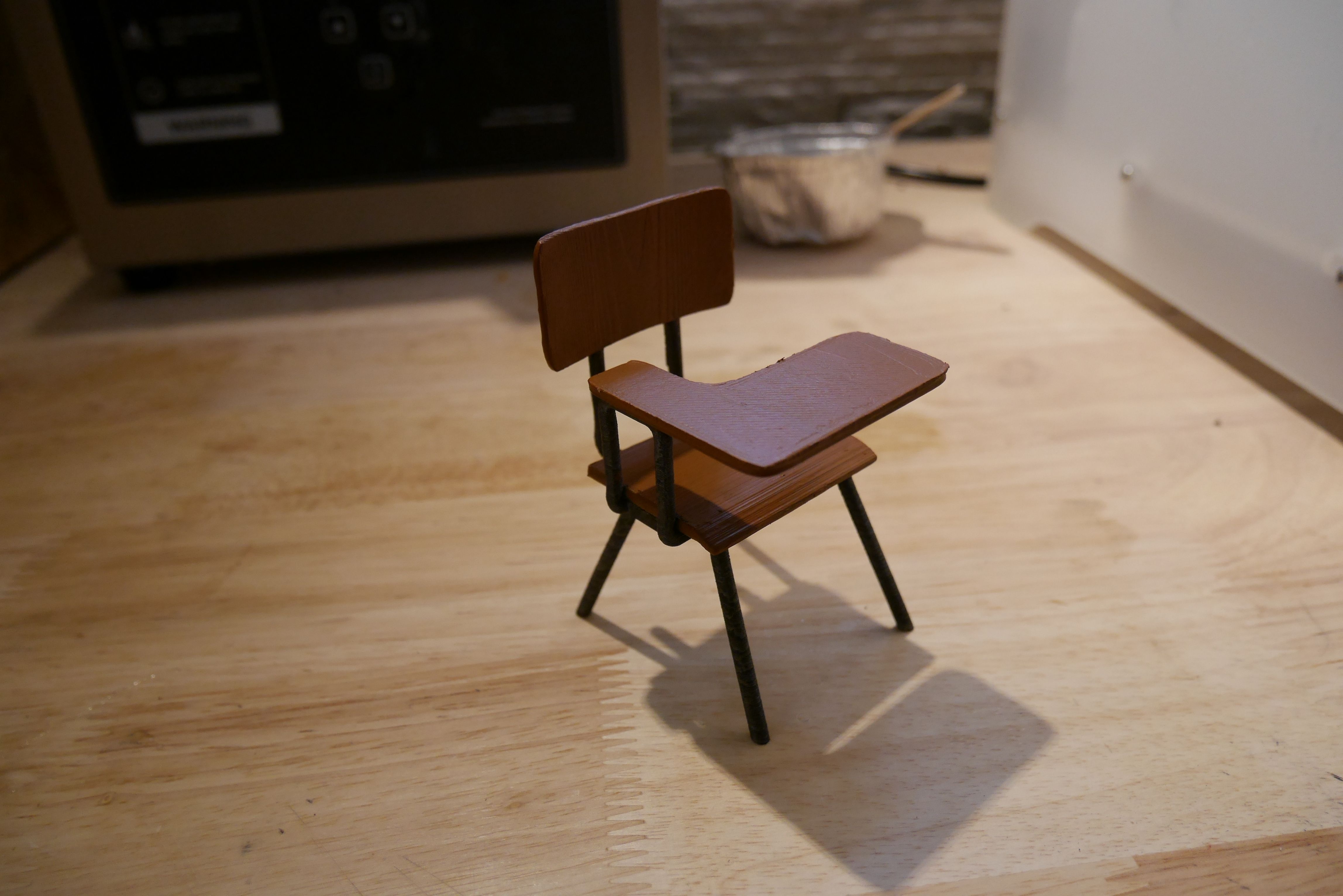 P1030756.JPG Free OBJ file Vintage school desk・3D printing model to download, paul3ddesign