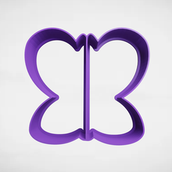 push-diseño.png Fichier STL Coupe-pain papillon・Modèle à télécharger et à imprimer en 3D
