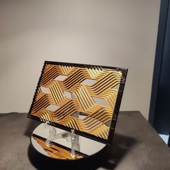 IMG20230110074224.jpg STL file Geometrical Wall Vent・3D printing idea to download