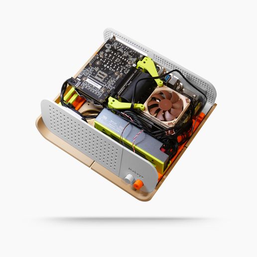 OUVERT.jpg Horizontal format mini ITX PC case