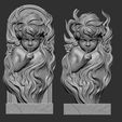 G-8.jpg 3d sculpture featuring a cherub child figure