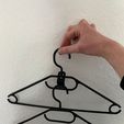 Coat hanger extender hook by Markus, Download free STL model