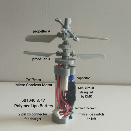 15.jpg Mini helicopter (smallest 3D printed drone)