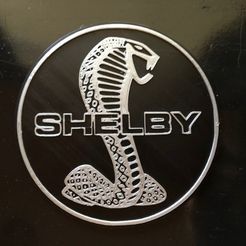 3ecf53b09f0ef8213231527f5c04aa06_display_large.jpg Free STL file Shelby Cobra Logo Sign・3D print model to download