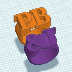 Captureb.jpg STL file PB&J Ring Set From B99・3D printable model to download