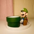 1000019542.jpg Luigi / Mario Bros. Cup Holder / Succulent Planter