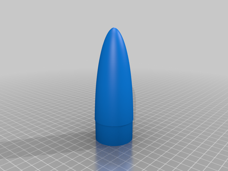 BNC-20B_Nose_Cone_BT-60.png Free STL file BNC-20B Nose Cone・3D printing design to download, JackHydrazine
