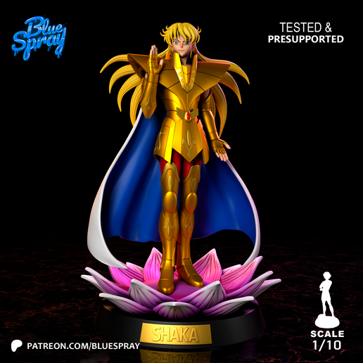 ♍ Shaka of Virgo・ 3D File for 3D printing・Cults