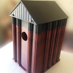 budka1.jpg Fichier 3D Maison d'oiseau・Modèle à télécharger et à imprimer en 3D