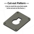 6--Cut-out_Pattern.jpg N Scale -- Pull Control for Gravity-Switcher switch machine