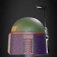 24.jpg Boba Fett Helmet for Cosplay 3D print model