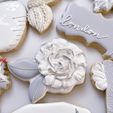 rose.jpg Rose Flower Cookie Cutter - 4 sizes, Sharp Cutting Edge!
